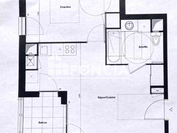 À vendre Appartement 2 pièces 41.81 m² - Villefranche-sur-saône 69400