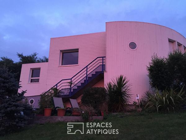 Une maison d’architecte, face à la mer