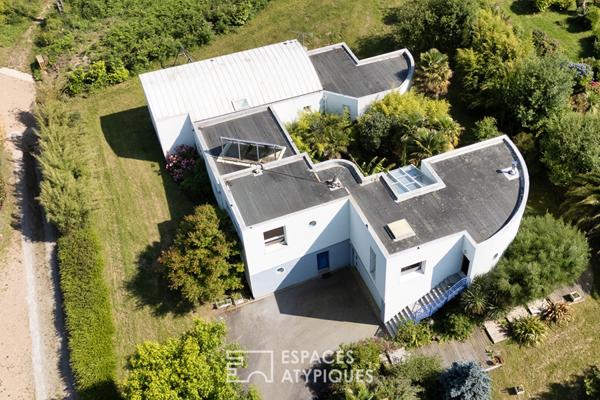 Une maison d’architecte, face à la mer