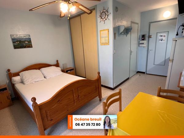 Studio 19m2 avec balcon et rentabilité immédiate à vendre à BALARUC LES BAINS (34)