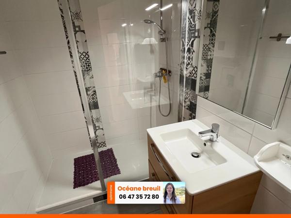 Studio 19m2 avec balcon et rentabilité immédiate à vendre à BALARUC LES BAINS (34)