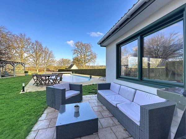 Maison familiale au calme avec piscine à Fatines