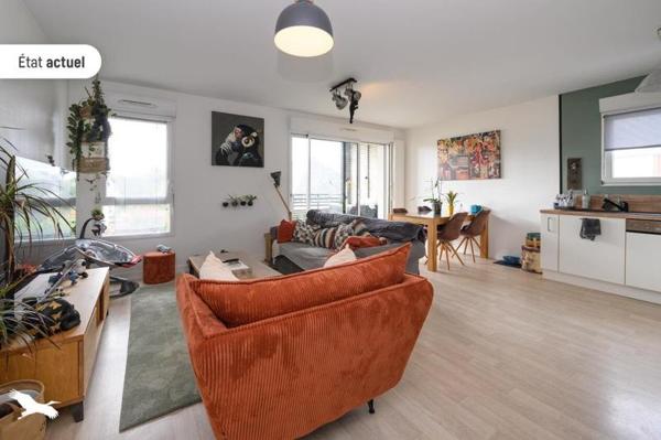Appartement à vendre 220 920 € Lanester 3 p 64 m² DPE C