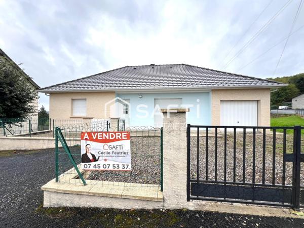 Maison de plain pied avec 3 chambres sans travaux