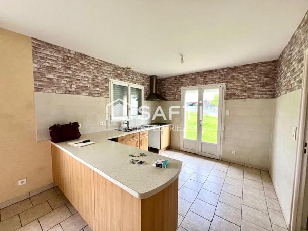 Maison de plain pied avec 3 chambres sans travaux