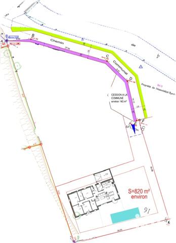 Terrain à vendre 820 m² Bédarrides