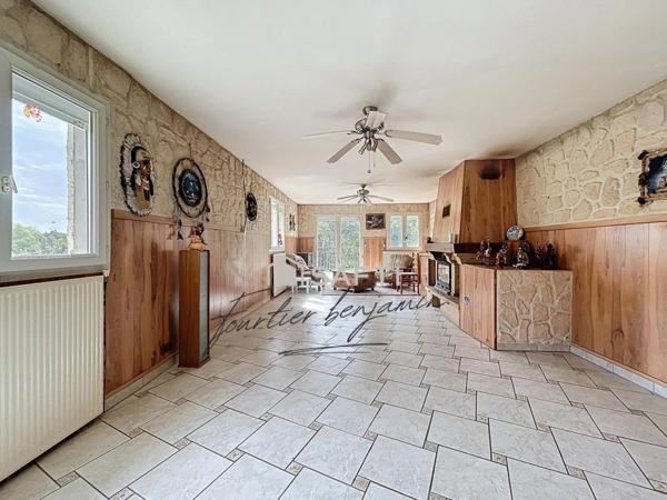 Maison de 120 m², 6 pièces, sous-sol et grand terrain