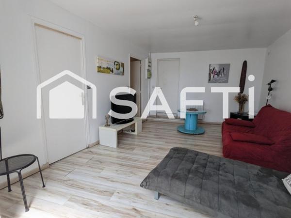 Appartement 57m² avec vue mer, terrasse et parking