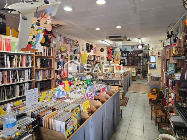 Local commercial 143 m² avec locataire en 3/6/9