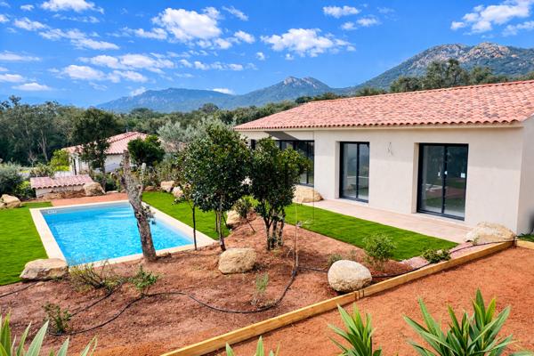 Lecci (20137) Villa individuelleT4 neuve de 106 m² avec piscine & jardin – Sainte-Lucie de Porto-Vecchio – New 3-Bedroom Vil