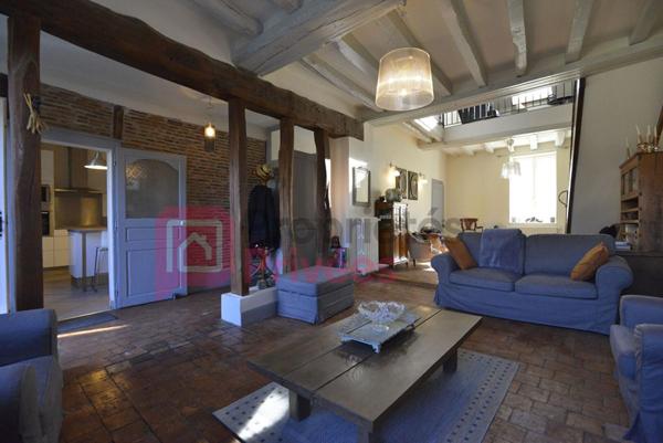 Maison ancienne centre ville 4 chambres avec jardin