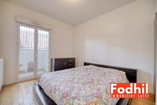 Appartement 3 pièces 62 m² avec terasse et jardin, parking et cave.