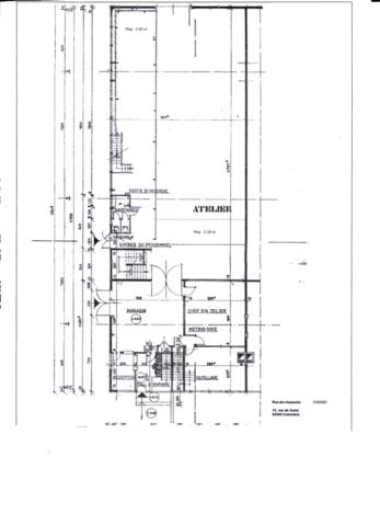 Local/bureau à louer COLOMBES (92)- Bâtiment industriel R+ 1 de 780 m2 et un terrain de 1 300 m2 - Loyer mensuel HT 10 000 €