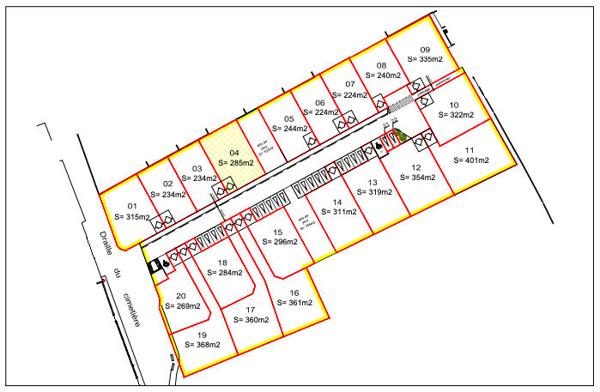 TERRAIN A BATIR ENTRESSEN - LOT 18- LOTISSEMENT "LE CHARDON-MARIE 2"