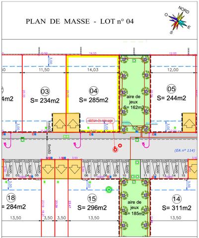 TERRAIN A BATIR ENTRESSEN - LOT 18- LOTISSEMENT "LE CHARDON-MARIE 2"