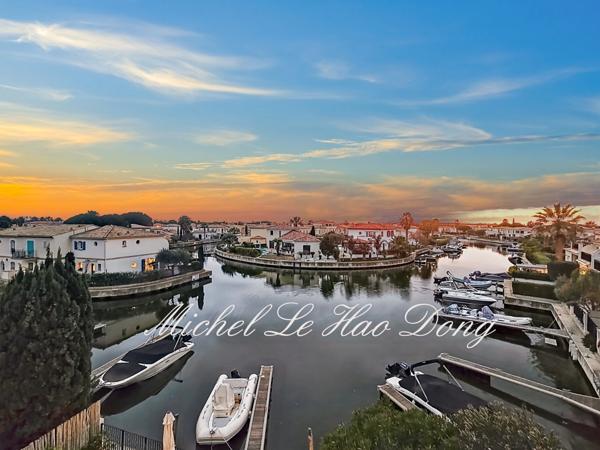 Aigues-Mortes (30220), maison en Marina 03 chambres avec garage