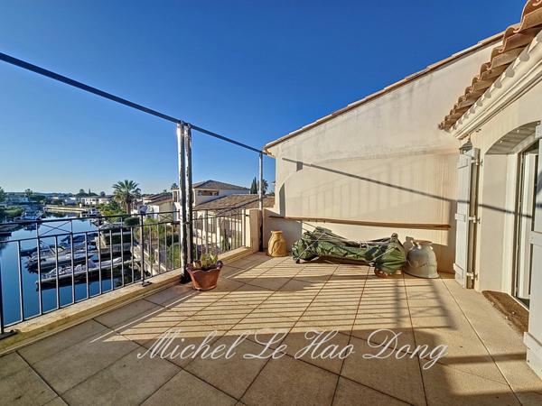 Aigues-Mortes (30220), maison en Marina 03 chambres avec garage