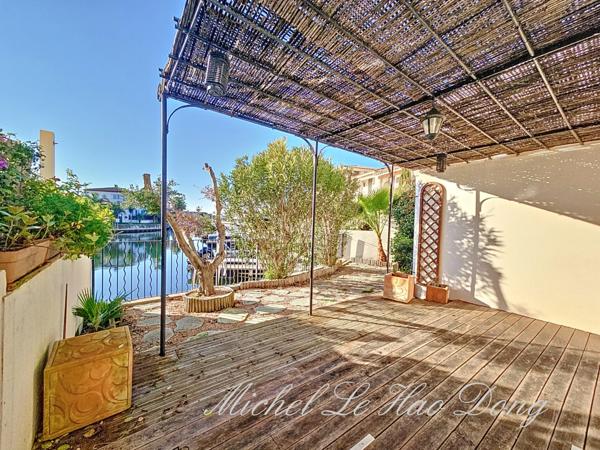 Aigues-Mortes (30220), maison en Marina 03 chambres avec garage