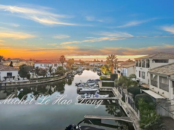 Aigues-Mortes (30220), maison en Marina 03 chambres avec garage