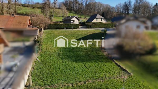 Terrain à bâtir 952 m2 - La Rippaz