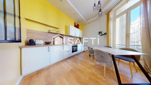 Superbe T3 refait à neuf - Quartier République / Joliette