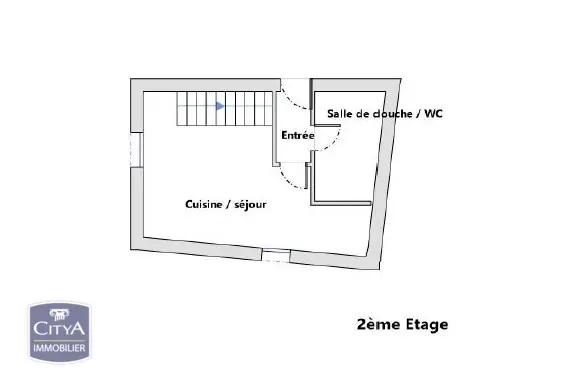 Appartement à vendre 1 pièce 23.47m² Pornic (44210)