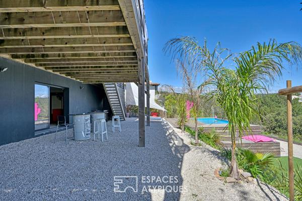 Une villa en face à face avec la nature, à Juvignac