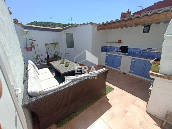 Charmant duplex avec terrasse tropézienne de 105 m2