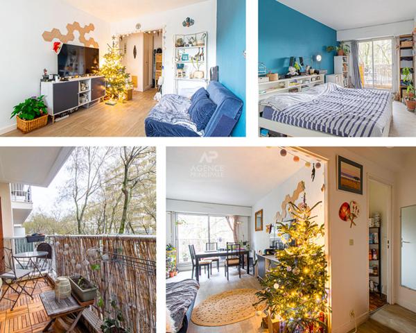 PARIS 19EME - 2 PIECES AVEC GRAND BALCON. 370 000 € **  - Référence  6610-NG