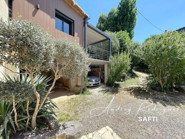 Maison atypique avec travaux dans cadre bucolique