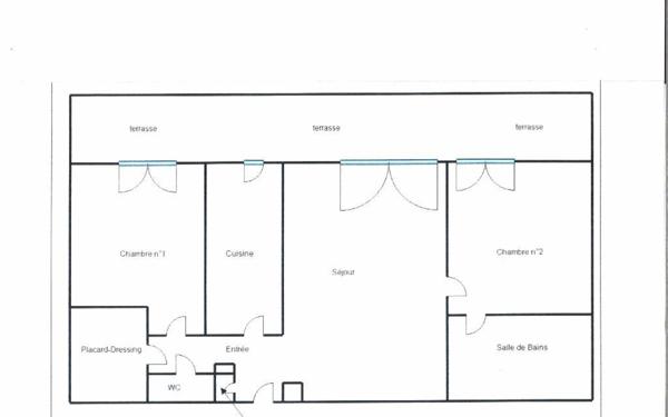 Appartement à vendre    3 pièces • 78 m2 Grasse