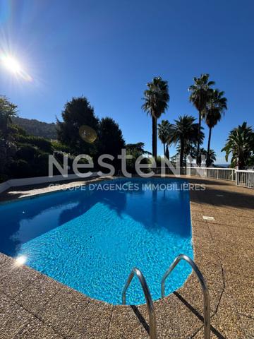 Appartement 2 pièces COUP DE COEUR à Nice - Mont Boron -piscine- Gardien - Parking et cave.