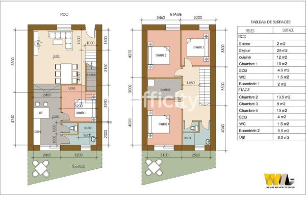 Maison
         5 pièces
        - 105 m² Exclusivité 397 500 € *
