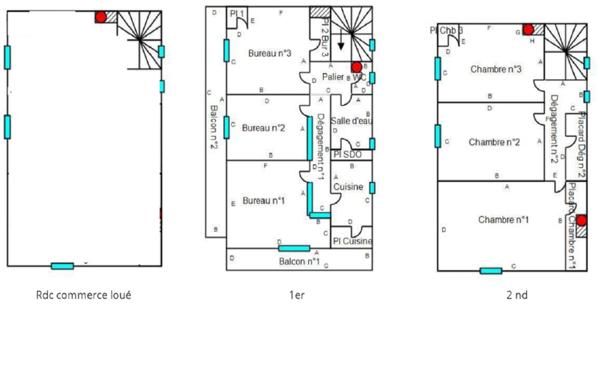 Immeuble de village à rénover avec local commercial loué - 6 pièces CAROMB (84)