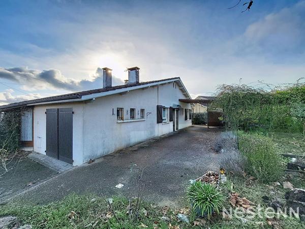 A Vendre Maison de plain-pied de 88 m² avec garage et jardin aux portes de Condom