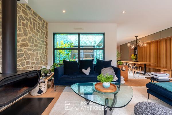 Maison d’architecte grand format signée Bachmann avec piscine