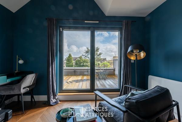 Maison d’architecte grand format signée Bachmann avec piscine