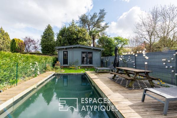 Maison d’architecte grand format signée Bachmann avec piscine