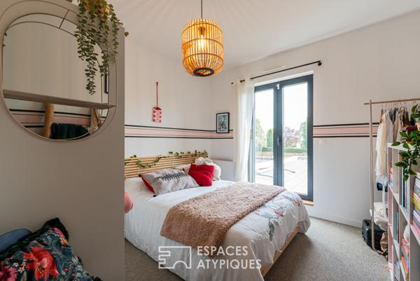 Maison d’architecte grand format signée Bachmann avec piscine