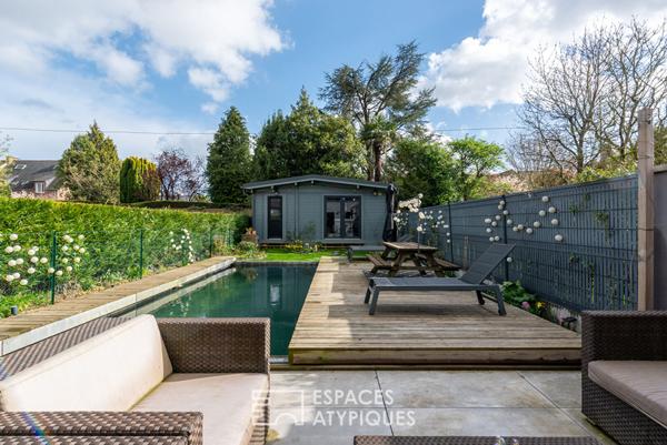 Maison d’architecte grand format signée Bachmann avec piscine