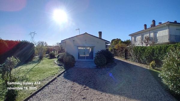 Maison à vendre 6 pièces, plain-pied - AMBARES ET LAGRAVE (33)