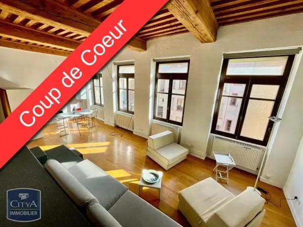Appartement à louer 1 pièce 55.18m² Lyon 4e Arrondissement (69004)