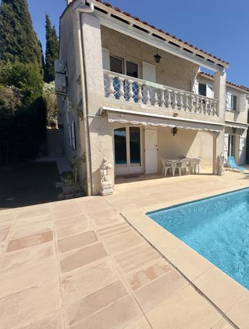 Saint-Raphaël (83700) SAINT-RAPHAËL VALESCURE – MAISON FAMILIALE AVEC VUE DÉGAGÉE PISCINE – ENVIRONNEMENT CALME