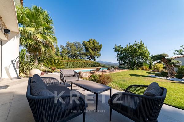 Aix-en-Provence – Villa contemporaine neuve de 220 m2 , 4. chambres, avec vue panoramique exceptionn