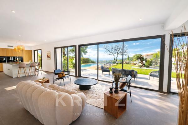 Aix-en-Provence – Villa contemporaine neuve de 220 m2 , 4. chambres, avec vue panoramique exceptionn