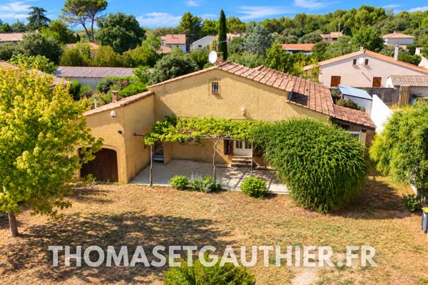 CARPENTRAS – MAISON 140 M² SUR PARCELLE CONSTRUCTIBLE DE 1 207 M²