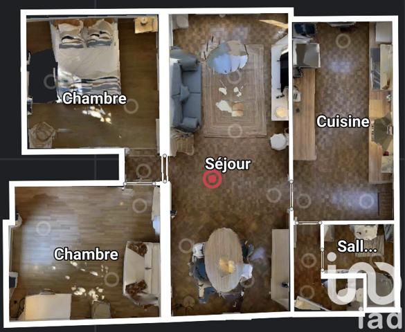 Location maison 3 pièces 68 m² Lons