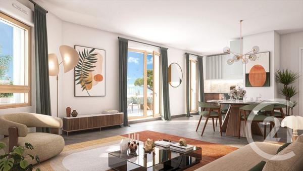 Appartement T3 à vendre  3 pièces - 62,13 m 2   LYON  - 69008