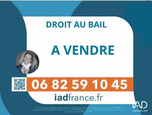 Droit au bail à vendre 28 m² L'Isle-sur-la-Sorgue