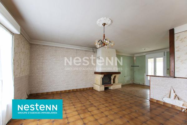 Maison Les Sables D Olonne Croix Blanche 75 m² hab 2 chambres jardin à rénover